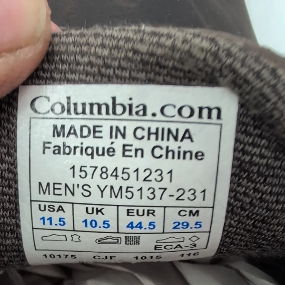 Columbia Men's Dark Brown Davenport Shoes